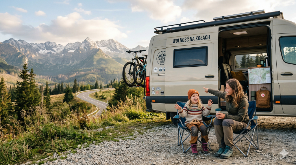 podróż camperem z dzieckiem