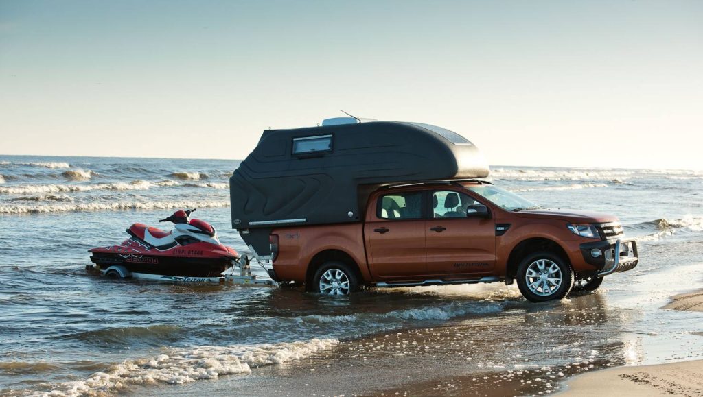 Kapsuła mobilna do pickupa